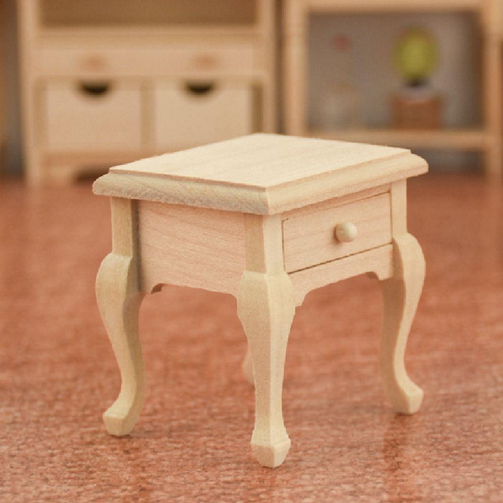 Bàn Ghế Mini Tỉ Lệ 1: 12 Dùng Để Trang Trí Nhà Búp Bê