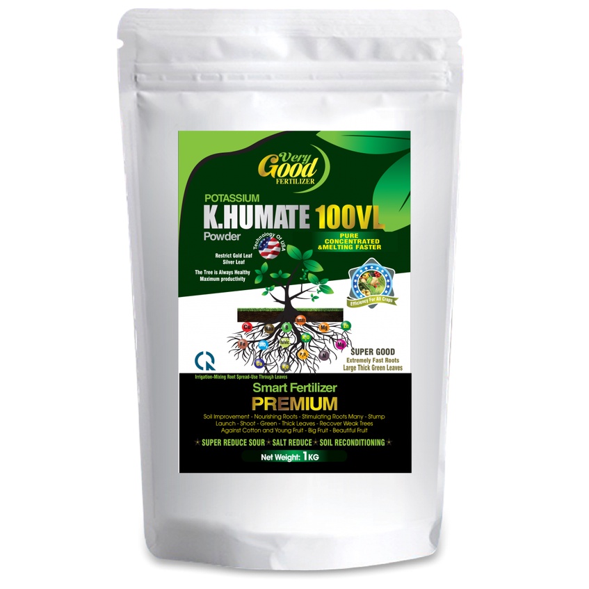 Phân bón Super K.HUMATE 100 VL dạng bột (1kg)
