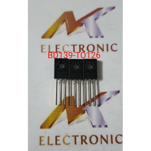 Transistor BD139 TO-126 NPN 1.5A / 80V