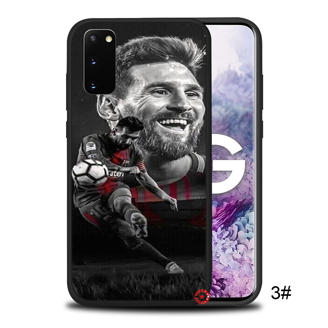 Ốp Điện Thoại Silicon Mềm Hình Cầu Thủ Bóng Đá Lionel Messi Sl63 Cho Samsung Galaxy J4 J5 J6 J730 J7 Duo Plus Prime Core Pro J8