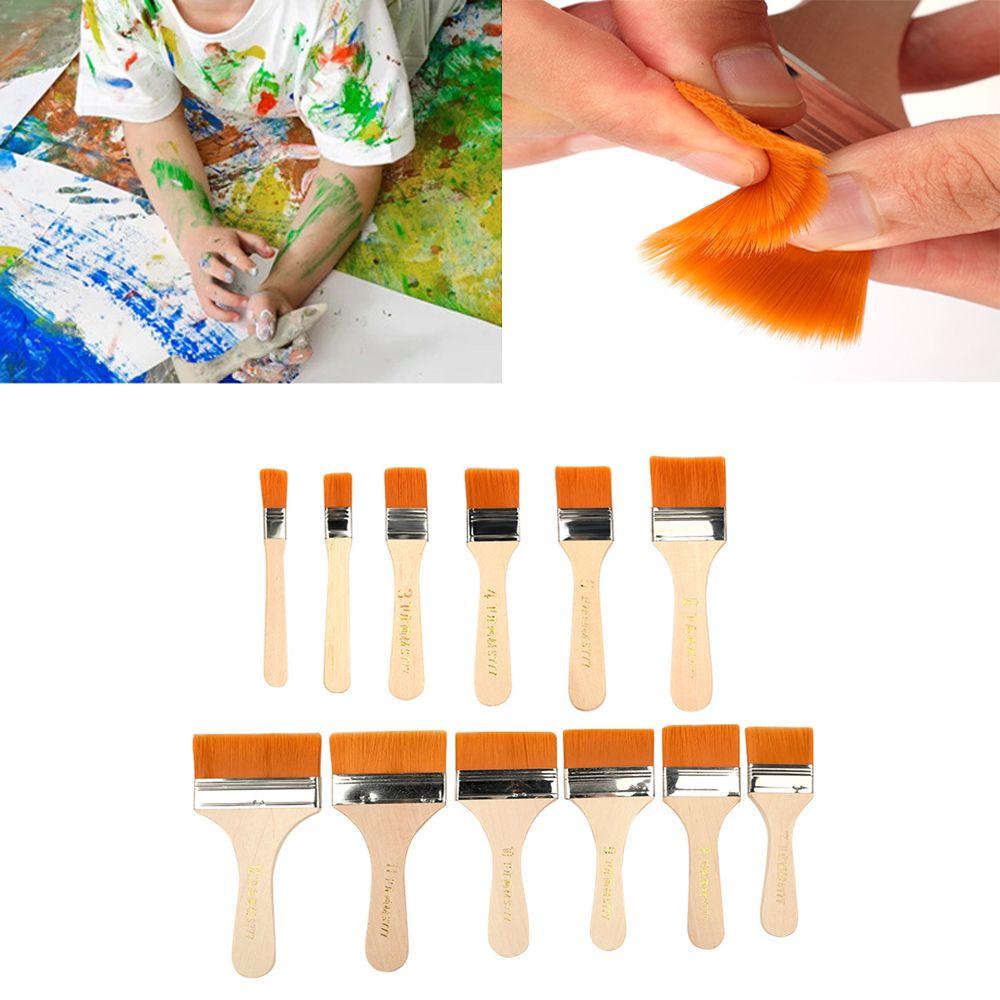 1 Chổi Quét Bụi Bằng Sợi Nylon Cán Gỗ Đa Năng DIY