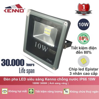 Đèn pha led chống nước chịu lực L1PS10W-ánh sáng trắng