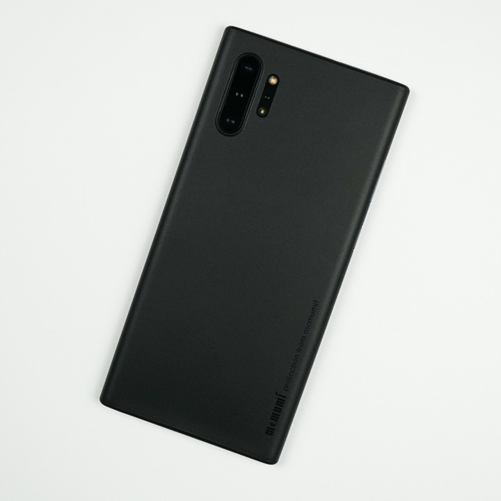 Ốp lụa Memumi Galaxy Note 10 Plus ảnh thật
