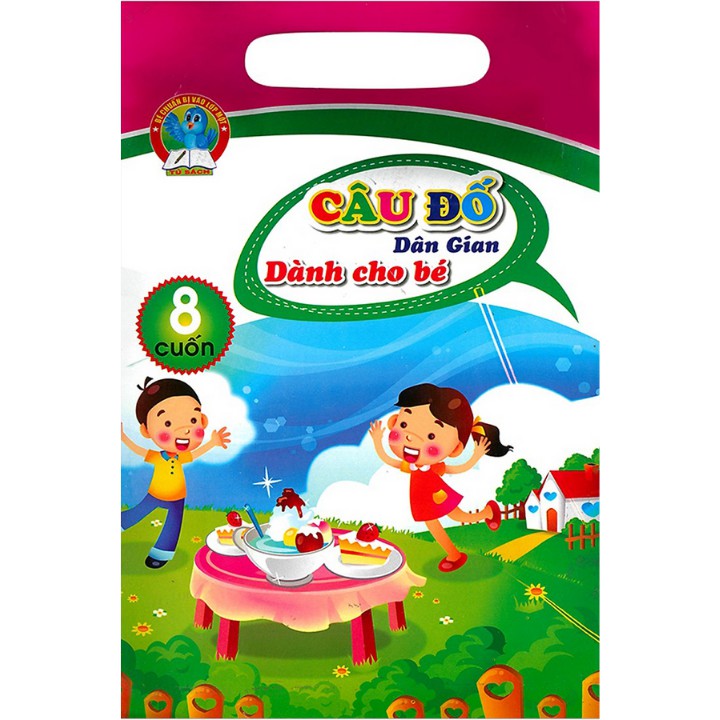 Sách - Câu đố dân gian dành cho bé (8 cuốn)