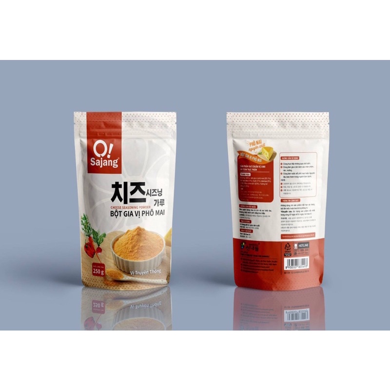 Bột phô mai lắc Hàn Quốc Sajang (250g)