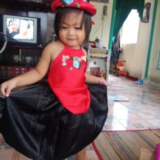 Yếm đào 3D cao cấp siêu xinh cho bé