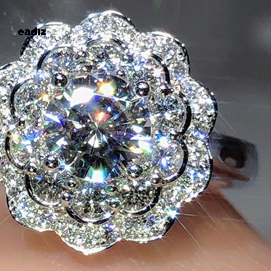 Nhẫn Đính Đá Phong Cách Cổ Điển Sang Trọng Dành Cho Nữ