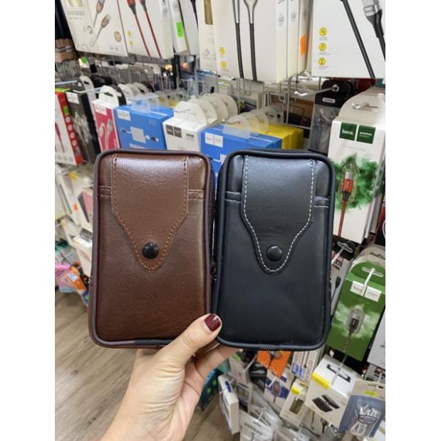 Bao đeo thắt lưng loại dọc để được 2 điện thoại -SHOPPE TRỢ GIÁ | BigBuy360 - bigbuy360.vn