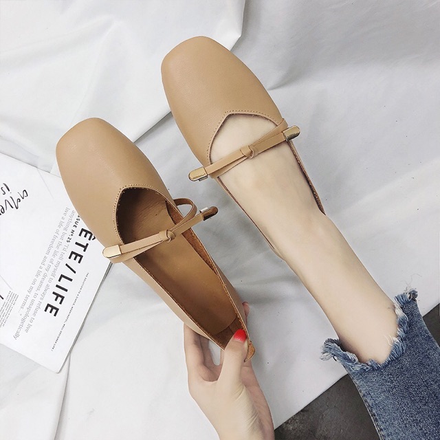 GIÀY BÚP BÊ 3 PHÂN NƠ NGANG KÈM HỘP C15 | BigBuy360 - bigbuy360.vn