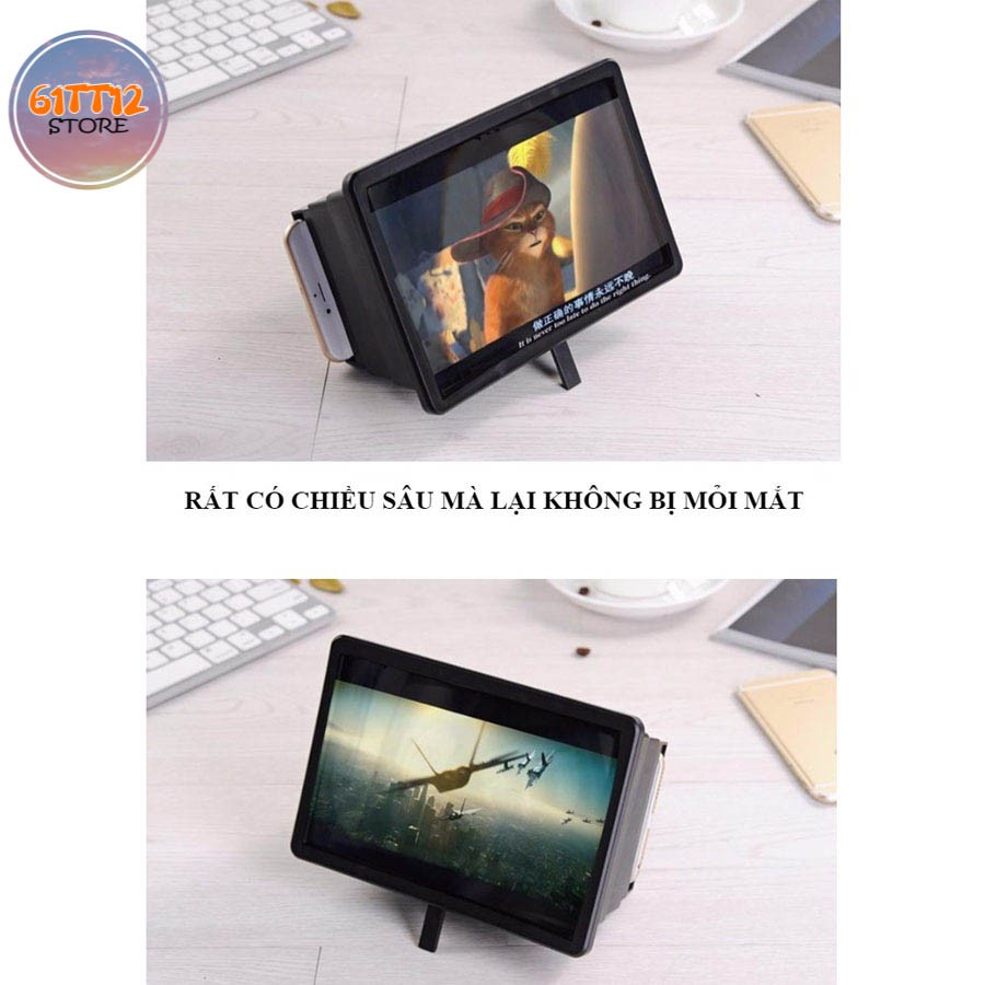 Hộp Kính 3D Phóng To Màn Hình Điện Thoại Smartphone F2 Thông Minh - Màn Hình Phóng Đại 3D | BigBuy360 - bigbuy360.vn