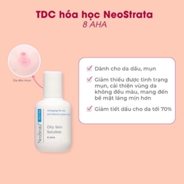 Tẩy Da Chết Hoá Học Neostrata AHA8 Oily Skin Solution