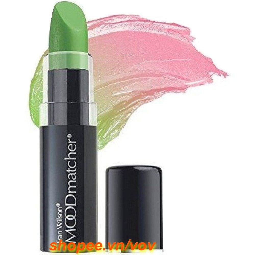 Son gió mỹ Mood matcher Màu Xanh 100% chính hãng.