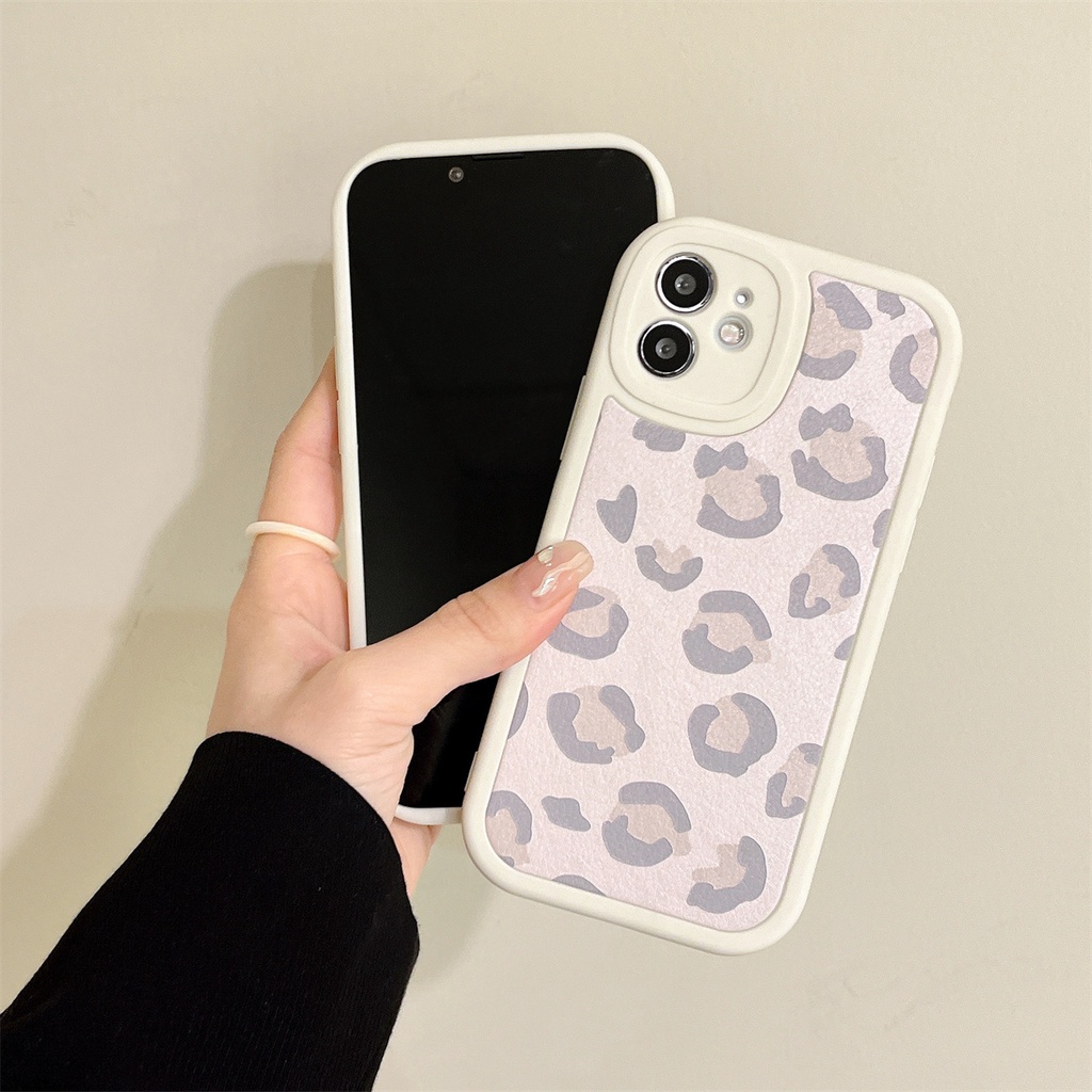 Ốp Điện Thoại Tpu Silicon Mềm In Họa Tiết Da Báo Cho iphone 11 12 13Pro Max XS Max X XS XR 7 8 Plus