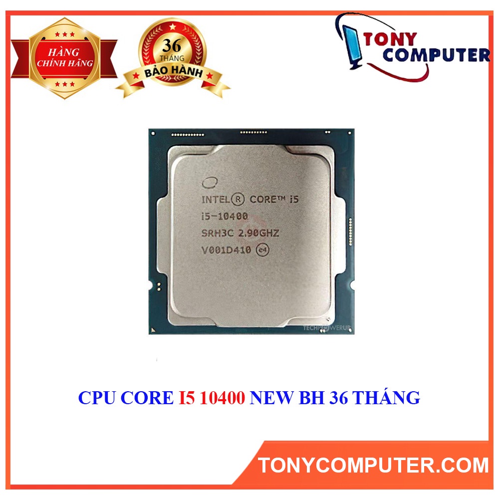 CPU Intel CORE I5 10400 NEW BH 36 Tháng
