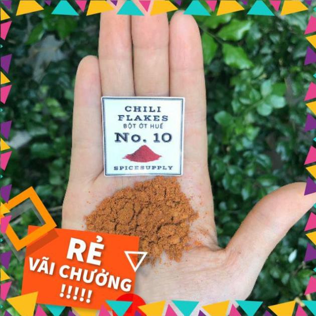 [CAY LÈ LƯỠI] Chili powder - Bột ớt Huế Siêu cay mịn 100g 500g ỚT BỘT SIÊU CAY