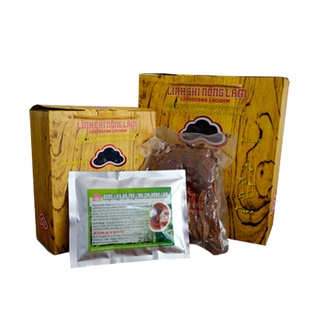 Nấm linh chi nông lâm xắt lát 200g