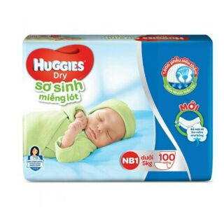 Miếng lót cho bé sơ sinh NB1 (100 miếng) cho bé dưới 5kg