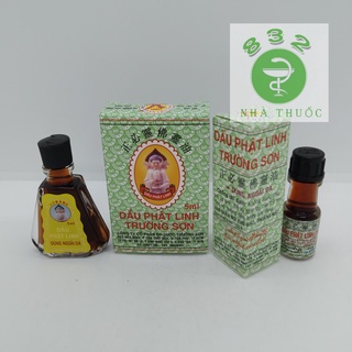 Dầu phật linh Trường Sơn chai 1,5ml/chai 5ml