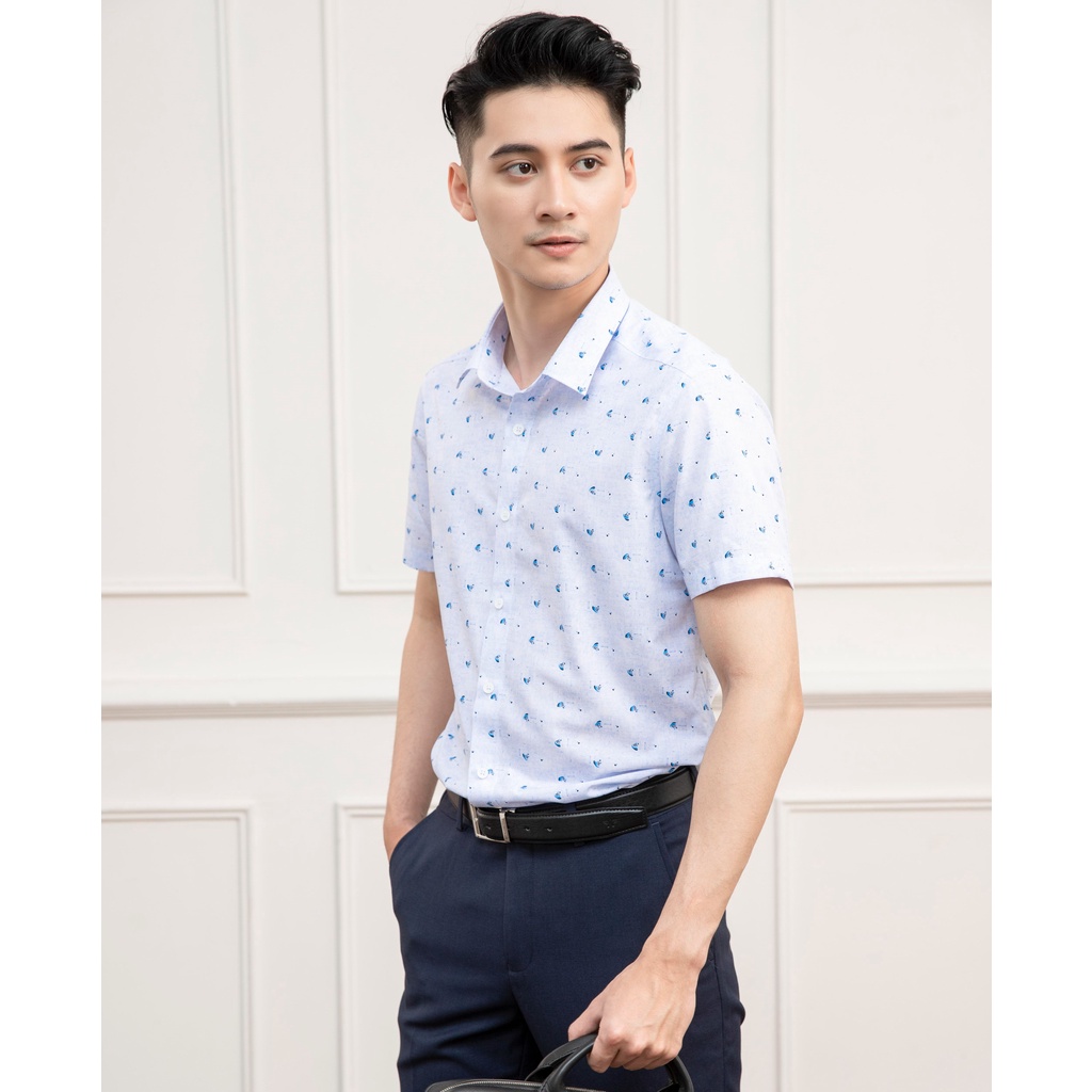 Áo sơ mi nam ARISTINO chất liệu Bamboo kháng khuẩn, phom slim fit ôm vừa vặn - ASS231S1