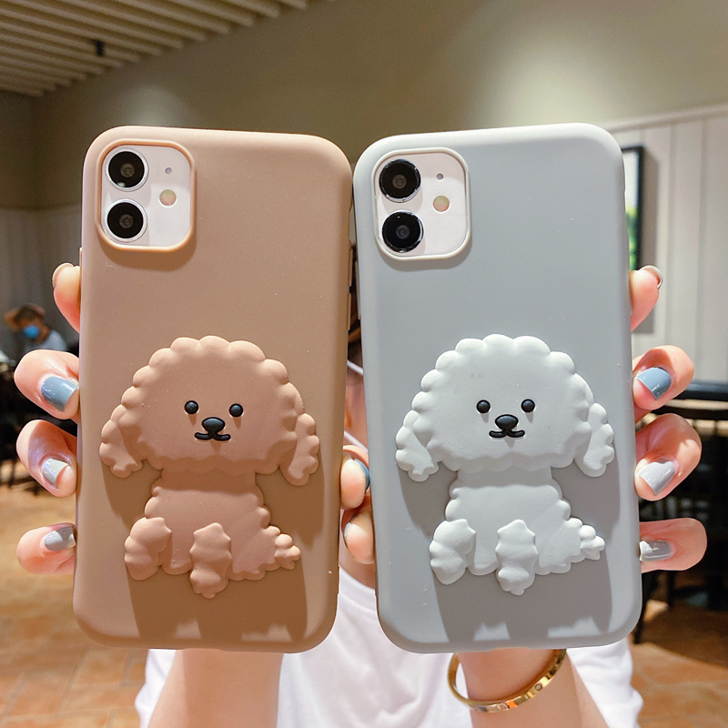 Ốp Điện Thoại Tpu Dẻo Họa Tiết Chú Chó Teddy Dễ Thương Cho Huawei Y6P Y9S Y9 Prime 2019 Nova 5t 7i 3i 2 Lite 2i Honor 8x