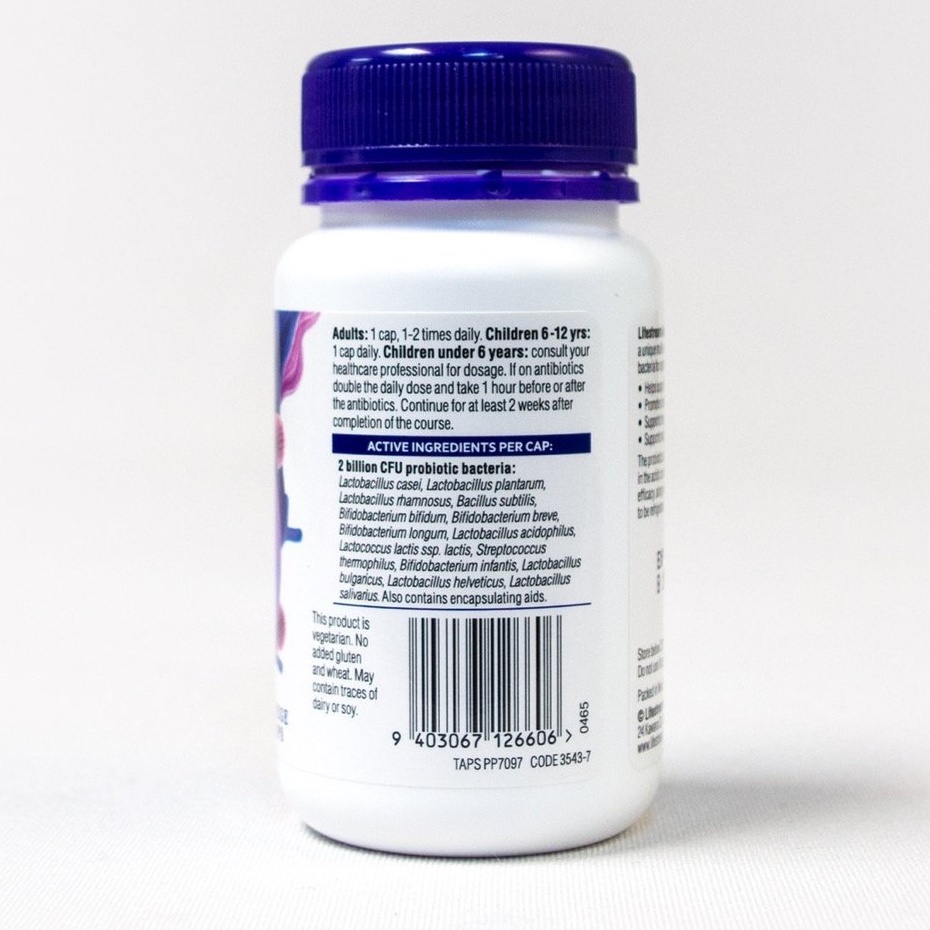 Men vi sinh LifestreamAdvanced Probiotics New Zealand - Bổ sung lợi khuẩn đường ruột,Tăng cường đề kháng