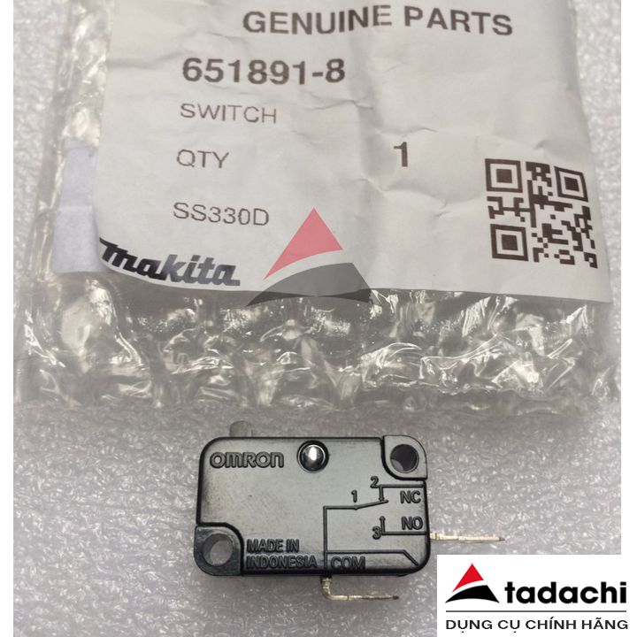 Công tắc máy hút bụi dùng pin 18V Makita DCL180 | Tadachi