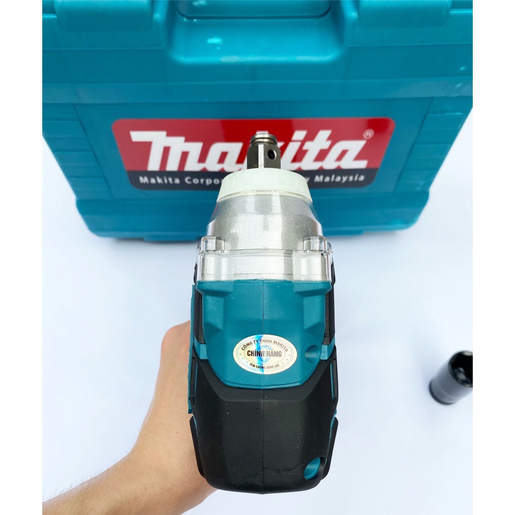 Máy siết bulong MA---K-ITA 198v không chổi than tặng đầu chuyển vít và chuyển khoan