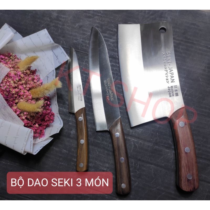Combo bộ dao SEKI JAPAN 3 MÓN
