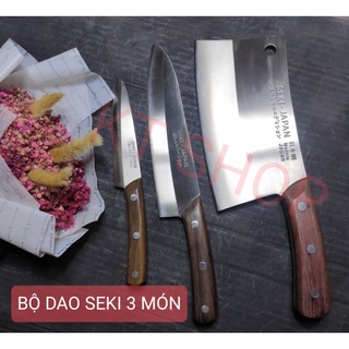 Combo bộ dao seki japan 3 món