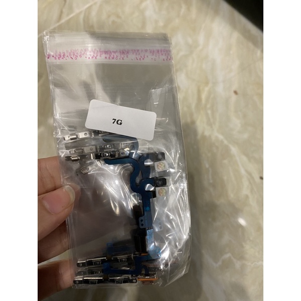 dây nguồn + volume + gạt rung iphone 6/6s/6p/6sp/7/7p/8/8p zin bóc máy