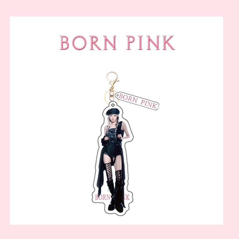 Móc Khóa Hình Thành Viên Nhóm Nhạc Hàn Quốc Jennie Lisa Kpop Mới