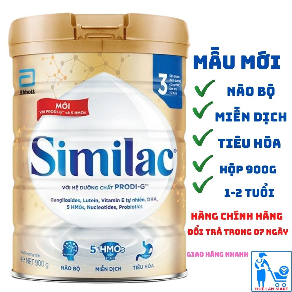 Sữa bột abbott similac 1/2/3/4 900g