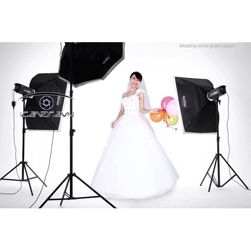 SOFTBOX LỒNG TẢN SÁNG GODOX 60X90 CM SET UP ÁNH SÁNG STUDIO