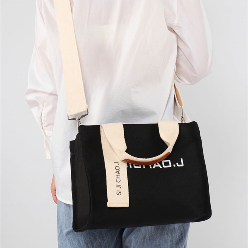Túi Đeo Chéo Vai Bằng Vải Thời Trang Sành Điệu Dễ Thương Cho Nữ