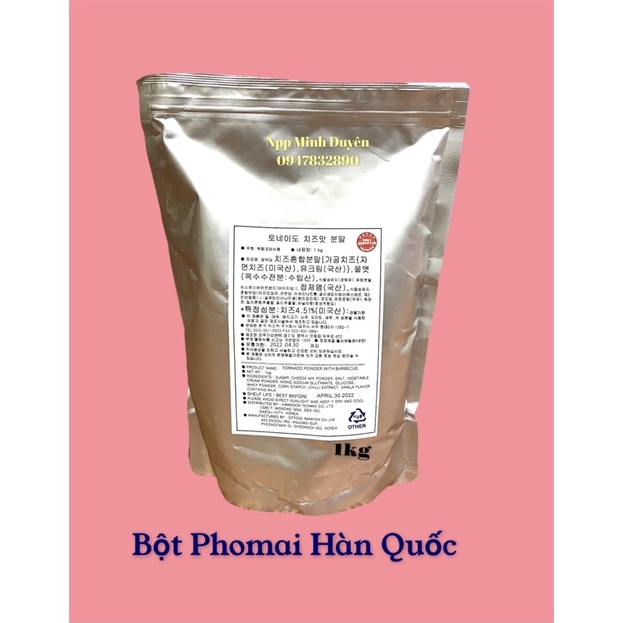 1kg - Bột phô mai làm tẩm các món chiên - Bột Phô mai Hàn Quốc