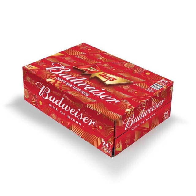 Bia Budweiser phien bản xuân 2020