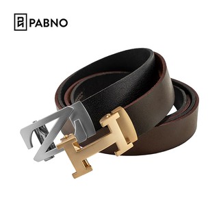 Thắt Lưng Nam Da Bò Da Thật Đẹp Sang Trọng PABNO 418-07 - BH 12 Tháng