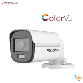 Camera thân trụ hikvision 2mp hd-tvi colorvu có màu đêm có mic ds-2ce10df0t ds-2ce10df3t-f - bảo hành chính hãng 2 năm