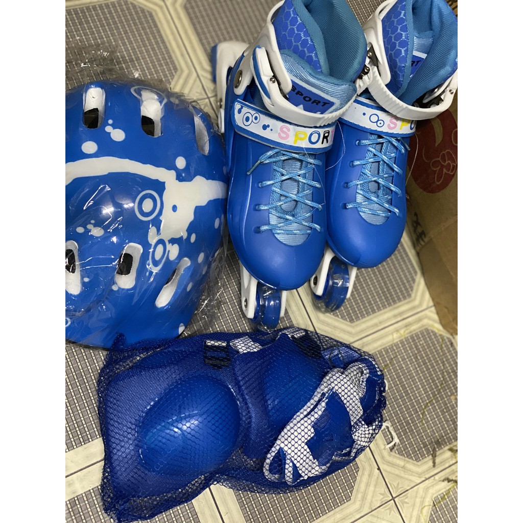 Combo giầy patin cho bé