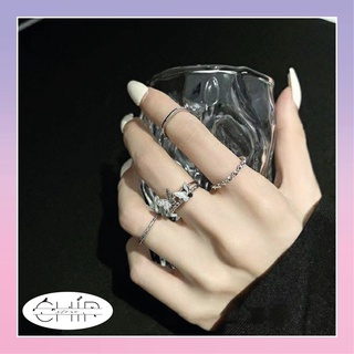 Set nhẫn bướm 4 món