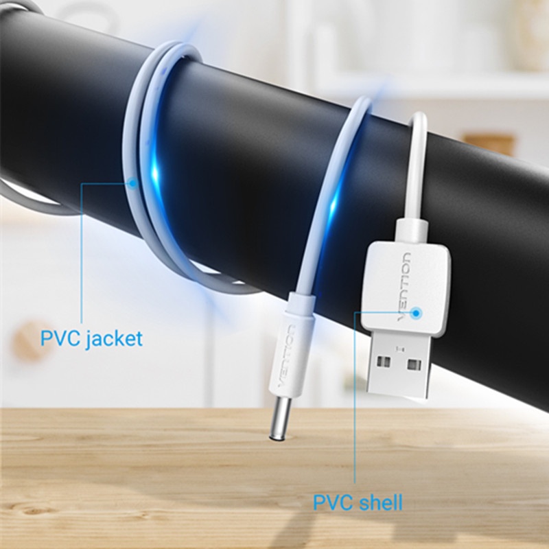 Vention Dây Cáp Sạc USB 3.5mm Chất Lượng Cao