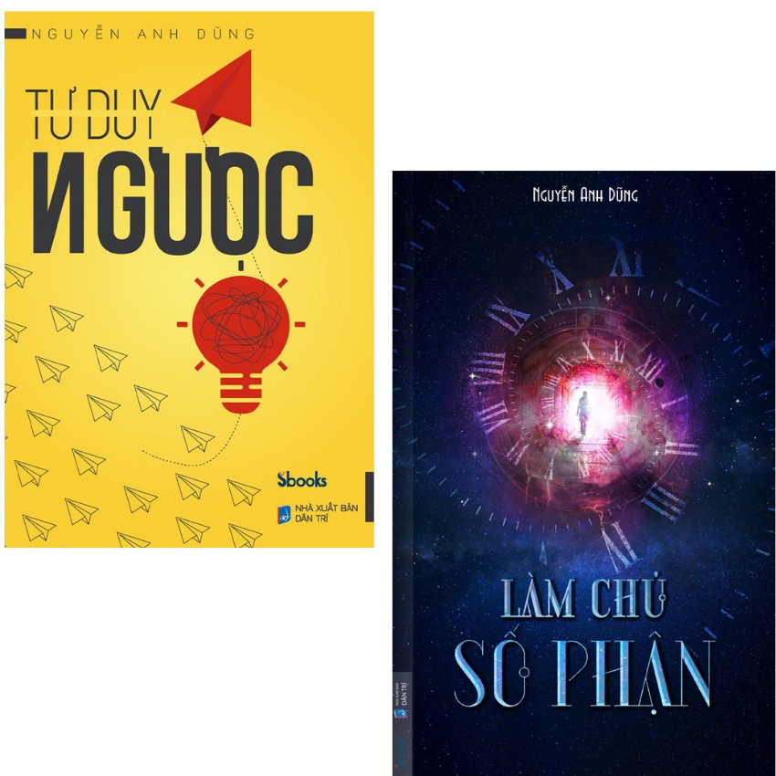 Sách- Combo 2 Quyển: Tư Duy Ngược + Làm Chủ Số Phận