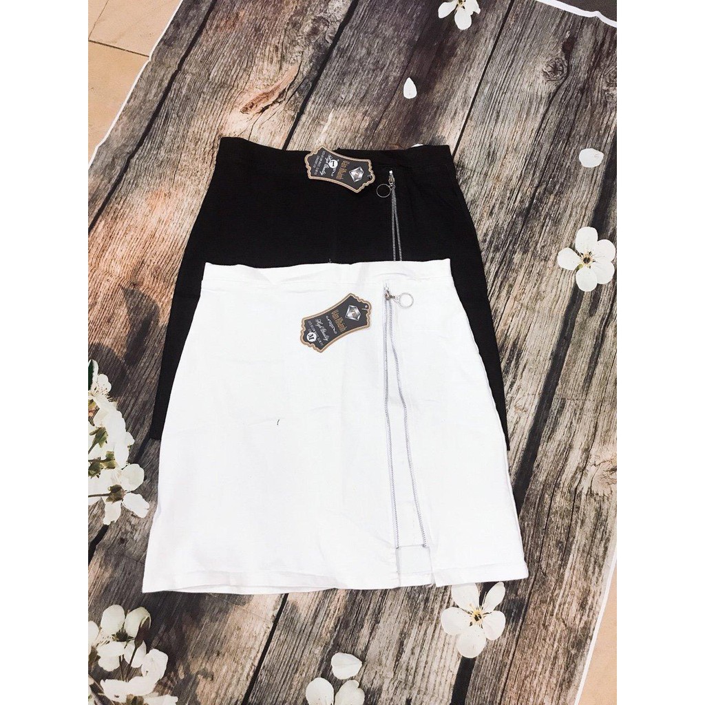 Chân Váy Kaki Sẽ Đùi Phối Dây Kéo Cá Tính TTSL0238 | BigBuy360 - bigbuy360.vn