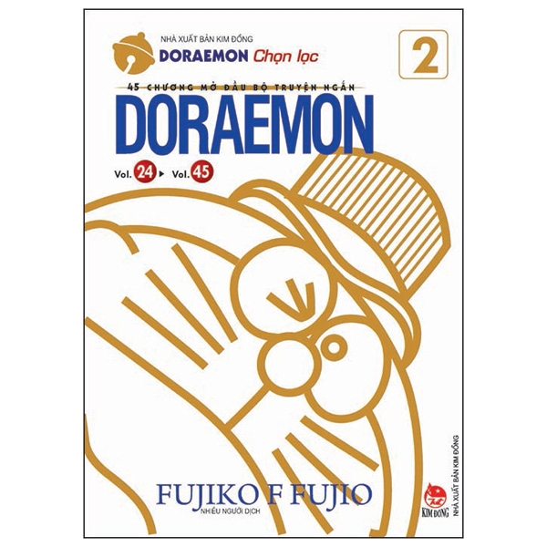 Sách - Doraemon Chọn Lọc - 45 Chương Mở Đầu Bộ Truyện Ngắn Doraemon - Tập 2 (Tái Bản 2019)