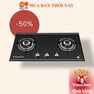 Bếp gas âm Malloca AS 920L, bếp ga âm 2 bếp nấu, bếp gas có hẹn giờ, bếp ga mặt kính cường lực