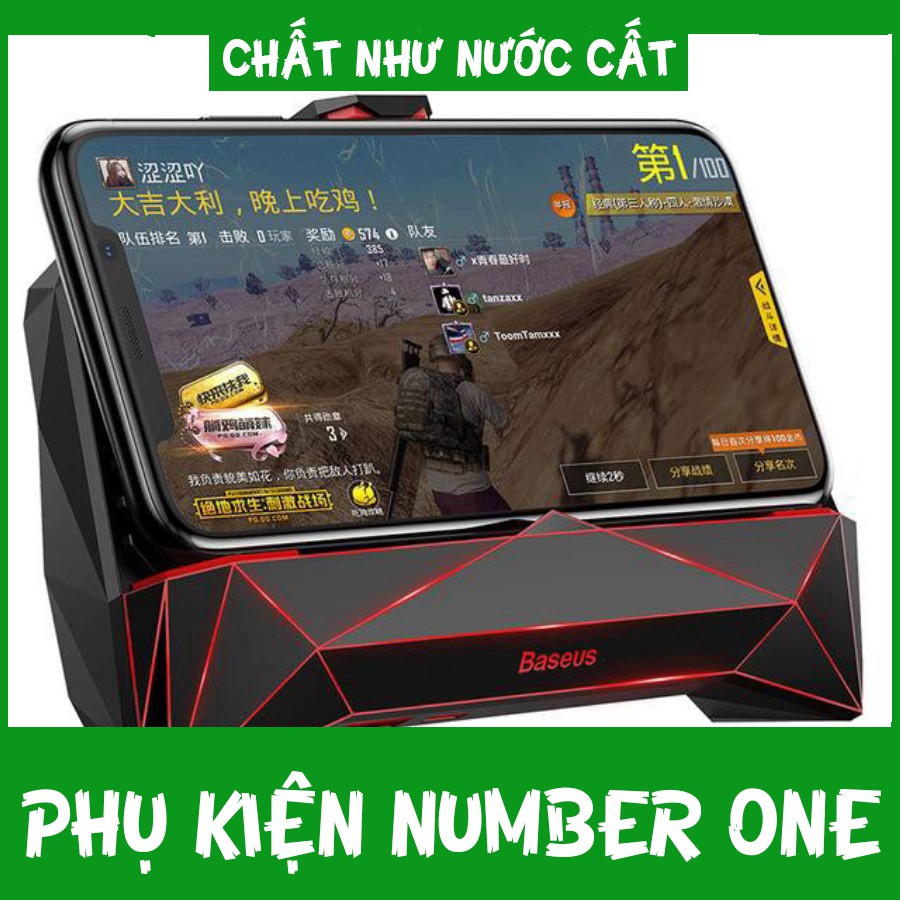 [SIÊU KHỦNG ] [ SIÊU PHẨM ] - TAY CẦM TẢN NHIỆT BASEUS GAMES - tích hợp pin dự phòng 2000 mAh.