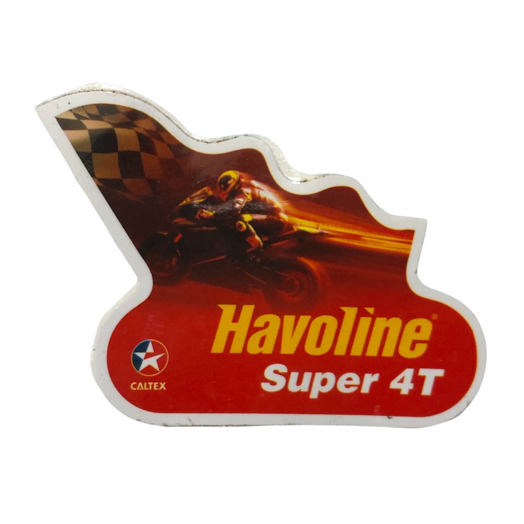 Nhãn dãn 'Havoline Super4T' CHÍNH HÃNG Caltex ( LIMMITED )