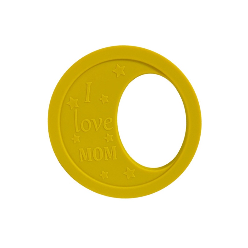 Đồ Chơi Gặm Nướu Bằng Silicone Hình Mặt Trăng Dành Cho Em Bé