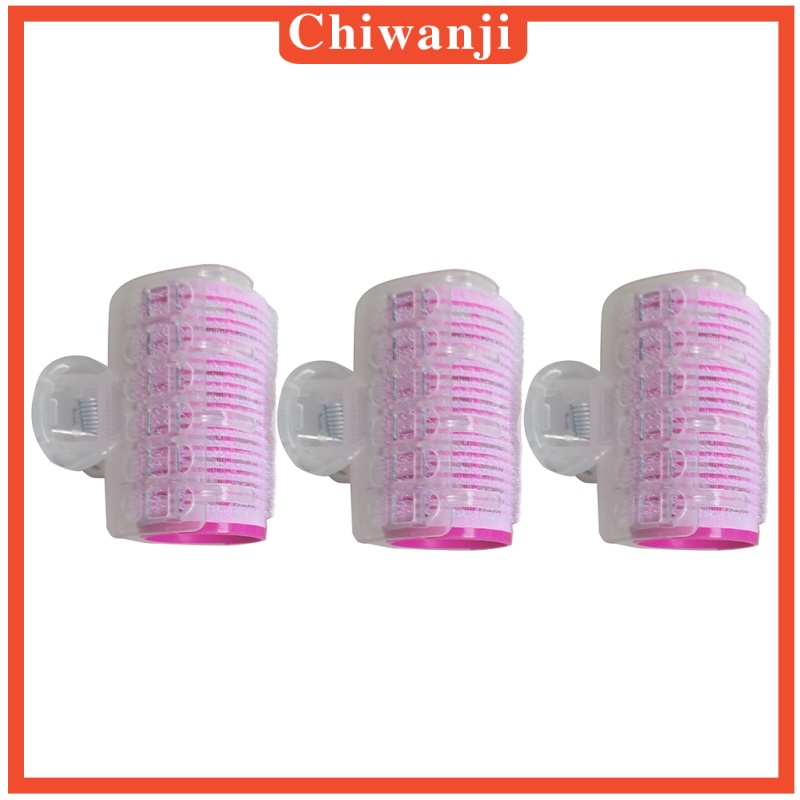 [Chiwanji] Dụng Cụ Uốn Tóc Ma Thuật Tạo Kiểu Gợn Sóng Màu Hồng Dành Cho Salon