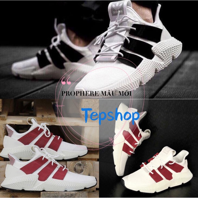 GIẦY THỂ THAO PROPHERE MẪU MỚI 36-43 TRẮNG MIX MÀU